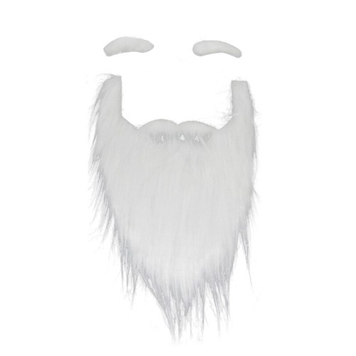 Long Fluff Beards Cosplays Costume Props Beard Mustache Christmas Party