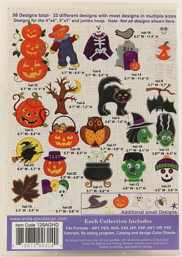 Anita Goodesign Embroidery Design Full Collections CDs: Your Choice of One - Imagen 51 de 99