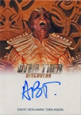 Star Trek Discovery Season 1 Autograph Card David B. Tomlinson as Oreq (FB)