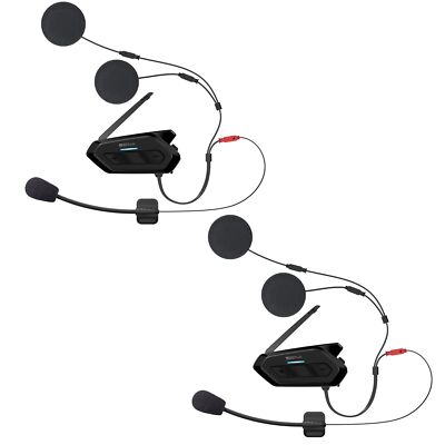 Sena Spider RT1 Doppelset Motorrad Sprechanlage  Gr. EH - Schwarz
