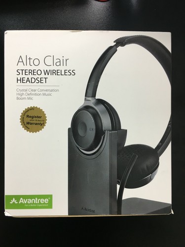 Buy Avantree Bluetooth 5.0 Alto Clair headset with boom Microphone for  remote work Online in India. 184322232432
