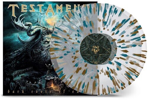 Testament **Dark Roots of Earth - Clear Gold Green Splatter *NEW RECORD LP VINYL - Bild 1 von 1