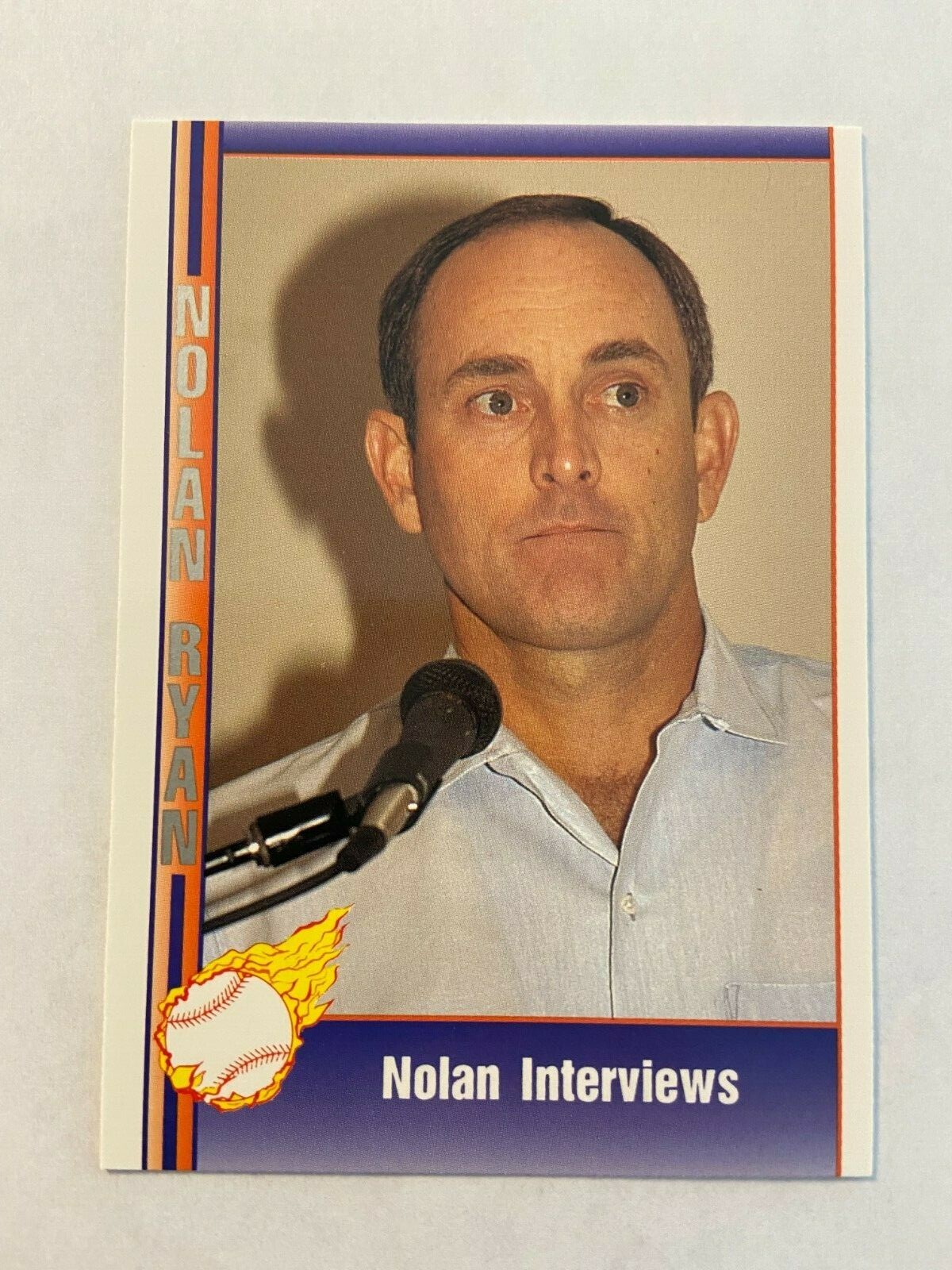 1991 Pacific Nolan Ryan #109 Interviews