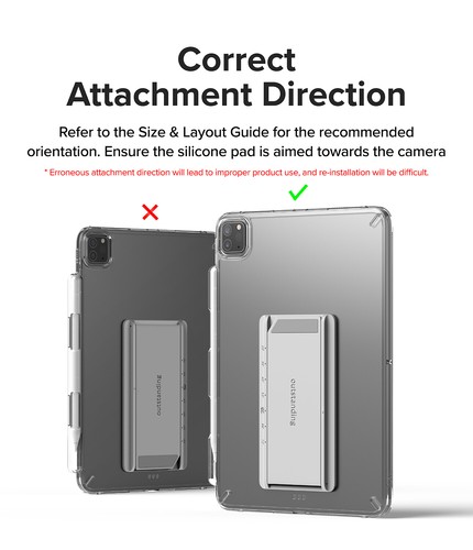 Ringke [Outstanding] for iPad Pro 12.9, 11", Galaxy Tab Stand, Tablet Kickstand - Picture 64 of 65