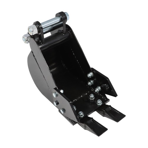 For Mini Excavators Small Digger Attachment Narrow Bucket Accessory 200mm - Picture 3 of 9