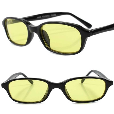 70s yellow sunglasses
