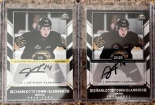 2023/24 Extreme QMJHL Charlottetown Islanders Anthony Flanagan Autos- /20 & 1/2