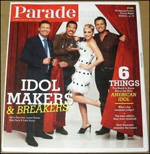 3/4/2018 Parade Newspaper Magazine American Idol Katy Perry Lionel Richie Bryan