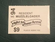 ICOLLECTZONE  US Maine 1994 Muzzleloader Resident  Stamp VF NH