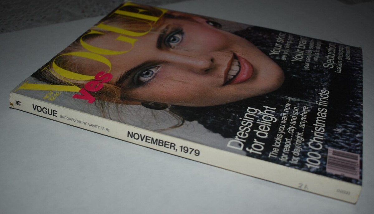 VOGUE Magazine August 1986 US edition Gia Carangi Deborah