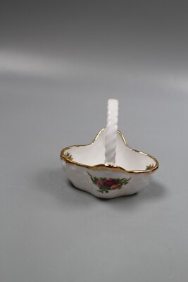 verschiedene Royal Albert Old Country Roses Geschirr - Kanne, Speiseteller, Box, Korb