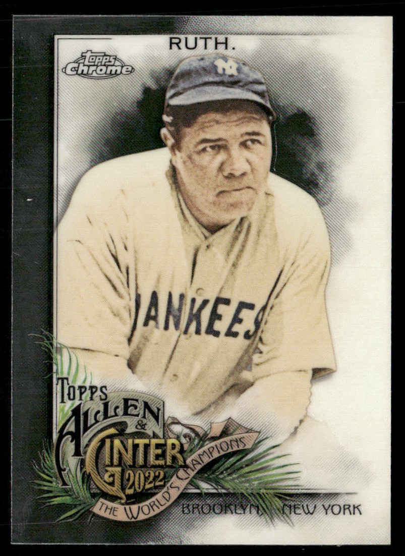 2022 Topps Allen & Ginter Chrome - #42 Babe Ruth