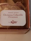 CHRISTMAS COLLECTIBLE ORNAMENT, BY RUSS, BONE CHINA, #2475 NIB SFH — photo 6