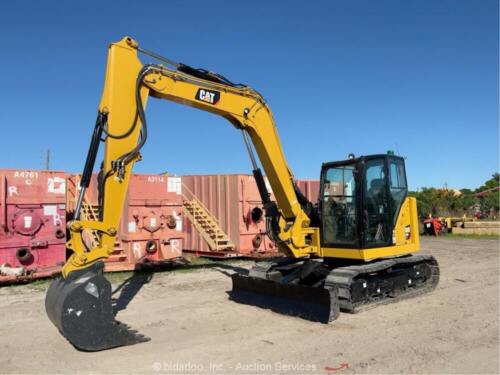 2020 Caterpillar 308 CR Hydraulic Excavator Cab Aux Hydraulics Rubber bidadoo - 第 1/12 張圖片