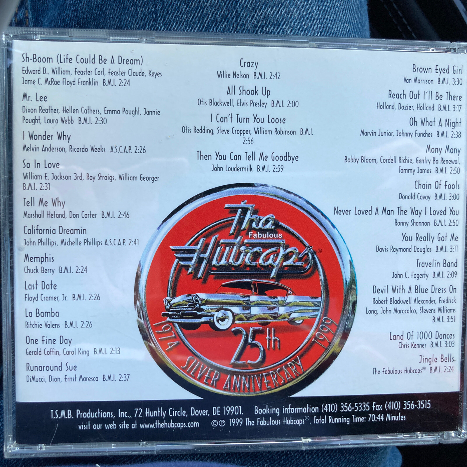 The Fabulous HUBCAPS 1974 Silver Anniversary 1999 25th CD 26 Songs All