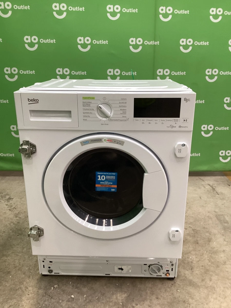 Integrated washer 2024 dryer 8kg