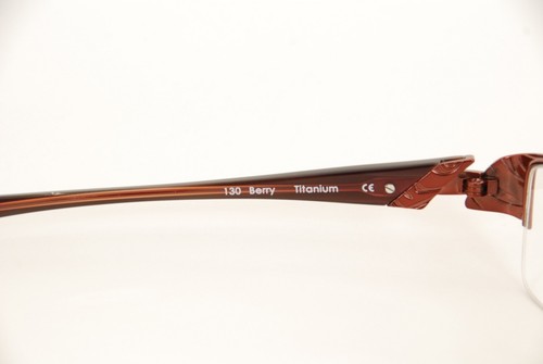 Authentic Oakley 22-094 Treaty 2.0 53mm Berry Titanium Frames Glasses Italy - Picture 3 of 7