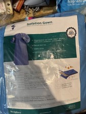 SECURE Non-Surgical Polyethylene Isolation Gown 10 Pack AAMI Level 2 XL