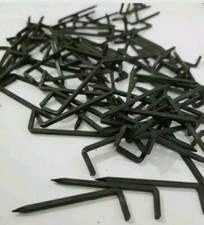 L Shape Hammer Drive In Nails Hook Wood Wall Upholstery Carpet Nail 40MM 1/100