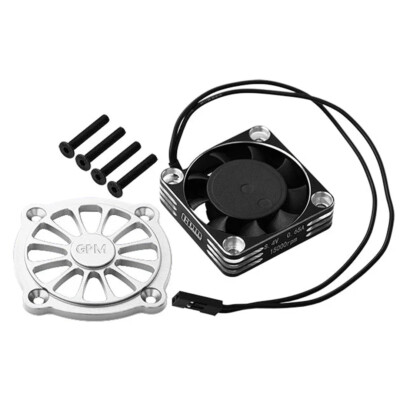 GPM Black Aluminum Motor Heatsink Cooling Fan for