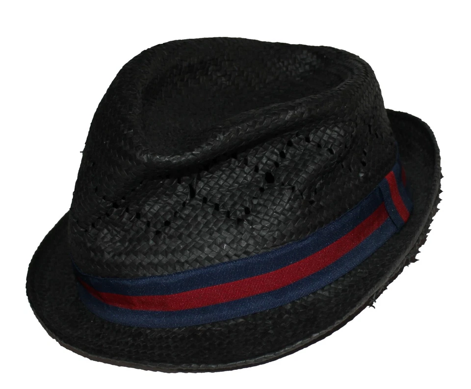 Juego de 3, Sombrero Disfraz Gangster Mafia Niños Talla, Rojo Negro y Blanco Foto 4 de 4