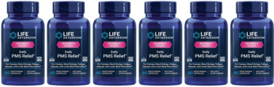 DAILY PMS RELIEF- for MENSTRUAL CRAMPS and LOWER BACK | 360 Cap LIFE EXTENSION