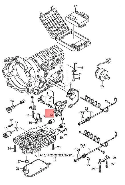 Genuine AUDI VW SKODA A4 Avant quattro S4 Cabrio A6 Valve Black 01V927333B - Image 2 of 2