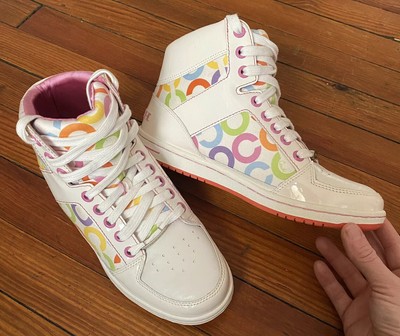 colorful high tops
