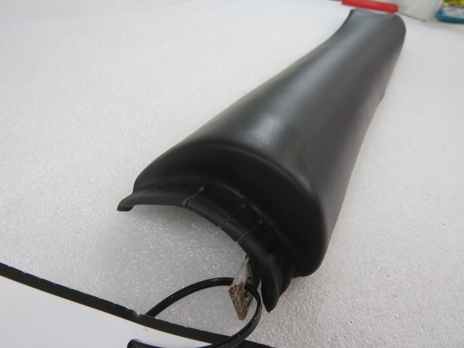 Ferrari 575, LH, Left, A-Pillar Trim Panel, Black, Used, P/N 66844800