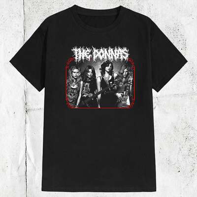 The Donnas Rock Band Metal Style T-shirt