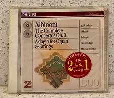 ALBINONI Complete Concertos Op.9 (2 discs, Philips) Adagio for Organ & Strings