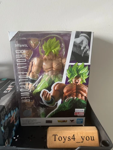 Bandai S.H. Figura de acción Figuarts Dragon Ball Super Saiyan Broly Full Power nueva