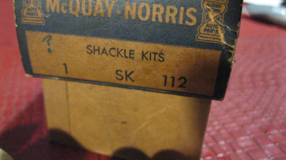 Nuevo kit de perno y buje de resorte trasero Mopar 1940-1947 Dodge Truck, 576042 Foto 2 de 2