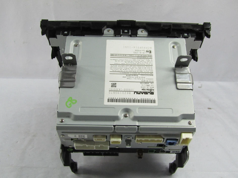 Subaru Forester 2016-2017 estéreo climatizador SXM HD radio CD MP3 86201SG670 Foto 4 de 4