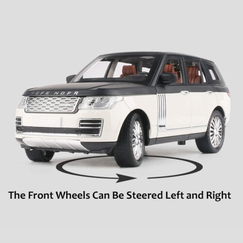 1:24 Land Rover Range Rover Diecast Modellauto Spielzeugsammlung Licht Sound Kinderspielzeug - Bild 11 von 18