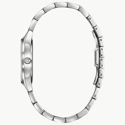 Bulova Sutton Classic Ladies Watch Stainless Steel Bracelet  display picture 2