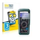 3x BROTECT Schutz Glas Folie für Gossen Metrawatt Metrahit X-Tra Zubehör