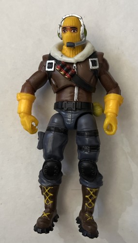FORTNITE RAPTOR Jazwares 2018 Solo Mode 4" Action Figure With Floor/Stand! LOOK! - Picture 2 of 5
