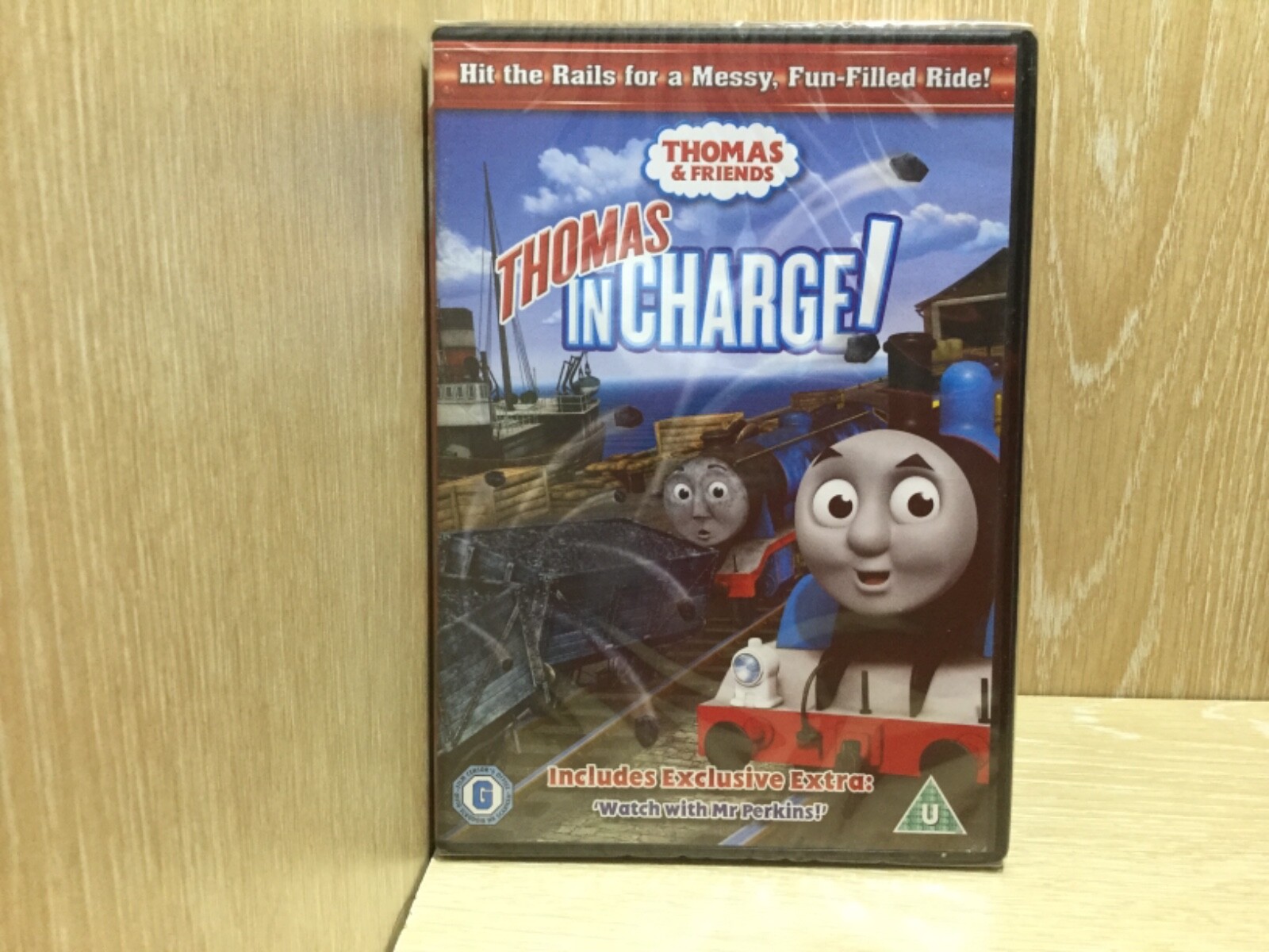 Thomas & Friends Thomas in Charge DVD New and Sealed Kids Train Cartoon