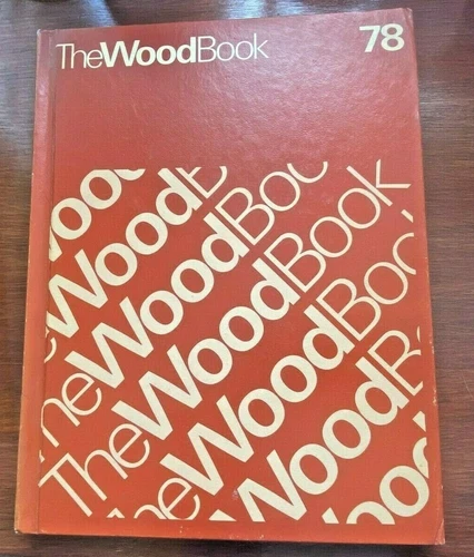Vintage The Wood Book 78 American Plywood Association" Hardcover