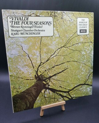 Vivaldi The Four Seasons - Werner Krotzinger & K. Munchinger EX Decca Vinyl Gift