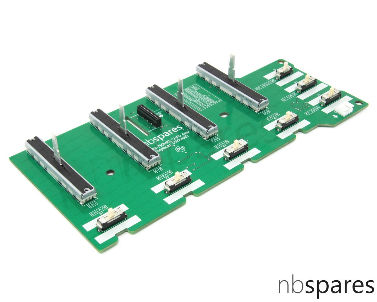 UPGRADED CHANNEL FADER ASSEMBLY PCB for Pioneer DJM-750MK2 CHFD