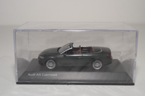 A95 1:43 SPARK AUDI A5 CABRIOLET GOTLAND GREEN GOTLANDGRUN DEALER BOX MIB - Picture 2 of 17