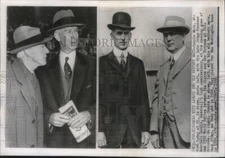 1914 Press Photo Baseball legend, Connie Mack as shown in 1936 and 1914
