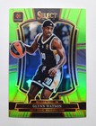 2025 Panini Select EuroLeague Basketball Neon Green Glynn Watson #179