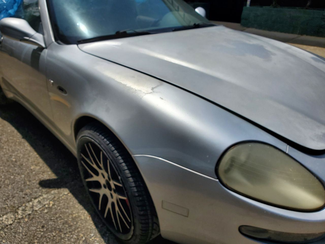 2003 Maserati Spyder Cambiocorsa OEM Marroon Knee Air Bag
