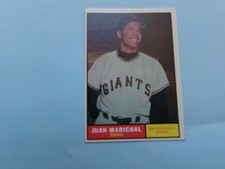 1961 Topps #417 Juan Marichal RC ROOKIE HOF EX/MINT