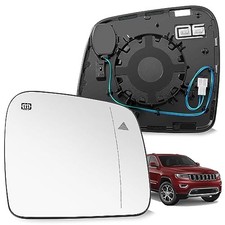 Right Passenger Side Mirror Replacement Glass for Jeep Grand Passenger Side  RH  