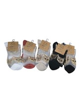 PLK Pretty Little Kitten Transparent Aocks For Women New Pack Of 5