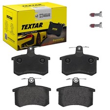 TEXTAR BREMSBELÄGE BREMSKLÖTZE HINTEN für AUDI 80 90 100 200 A4 8D A6 4A A8 4D